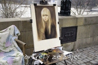 sprzedaż usługi portretowania :: na stronie z prostym sklepem