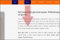 dynamiczne przesuwanie zakładek menu na stronie - strony ze sklepem